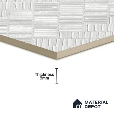 Punch Wall Tile TL 07255 B Roxy 7606 Granula 1 ft x 1 ft Ceramic Matte Finish - 9 mm | Suitable For Kitchen, Bathroom | 2 mm Spacer is Mandatory